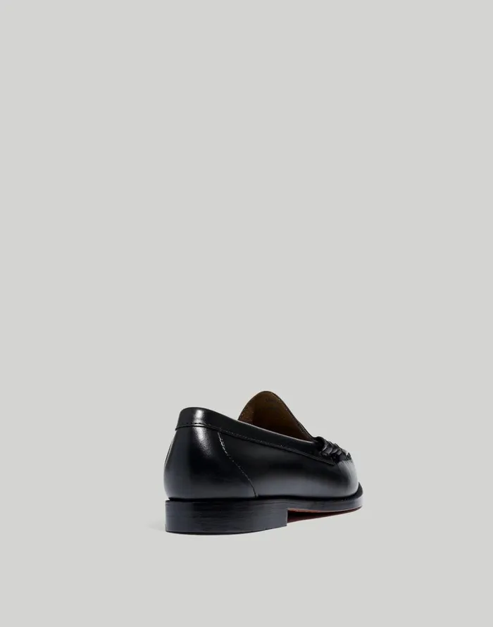 Dress Shoes and Loafers Men Madewell GHBASS Weejuns Penny Loafers Black
