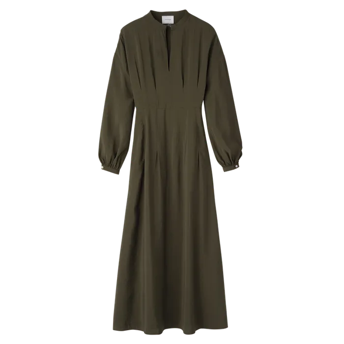 Dresses and Skirts Longchamp Women Long dress Khaki