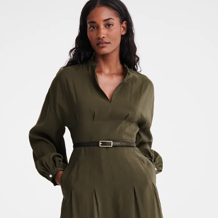 Dresses and Skirts Longchamp Women Long dress Khaki
