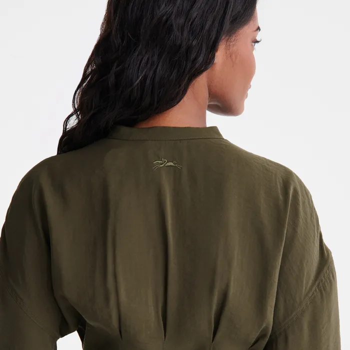 Dresses and Skirts Longchamp Women Long dress Khaki