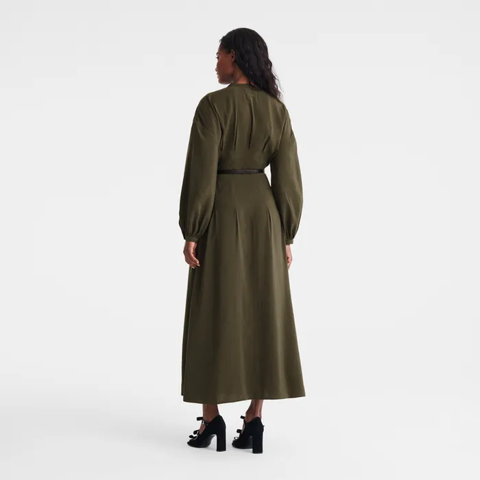 Dresses and Skirts Longchamp Women Long dress Khaki