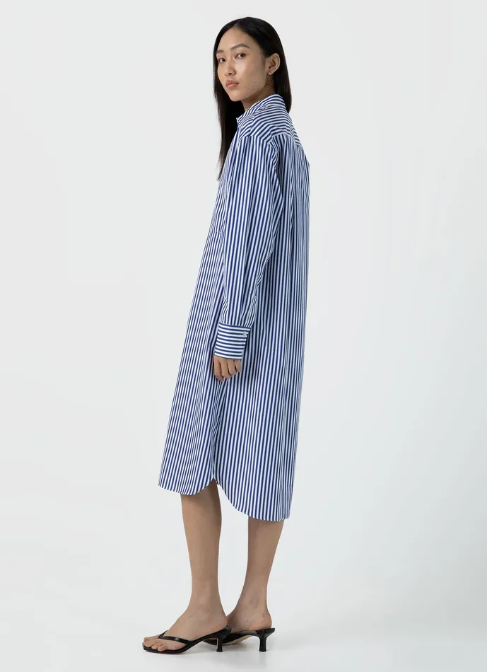 Dresses and Skirts ussunspel Women Cotton Poplin Shirt Dress