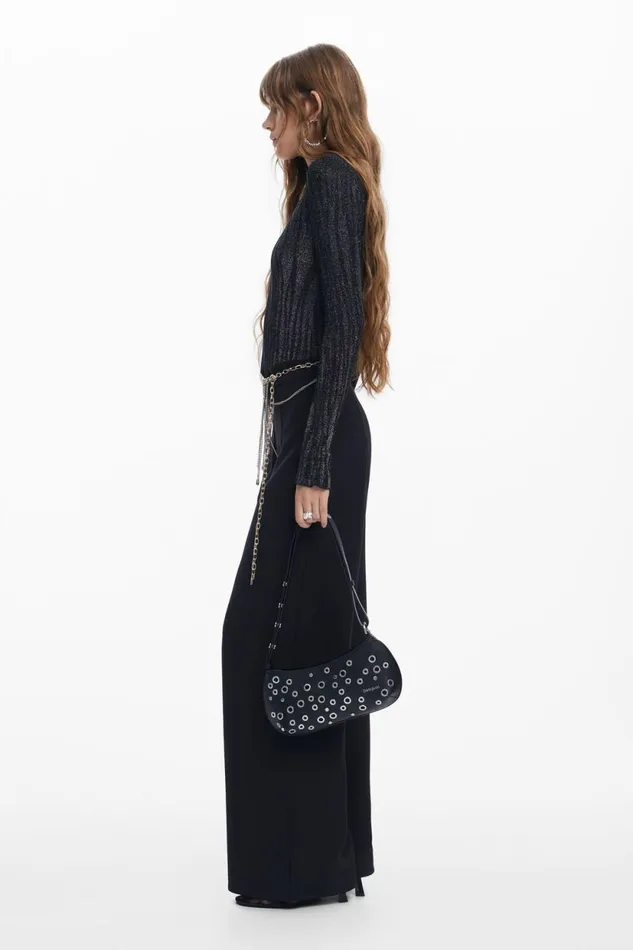 Dresses And Jumpsuits Women Desigual Hybrid Combined Jumpsuit Black