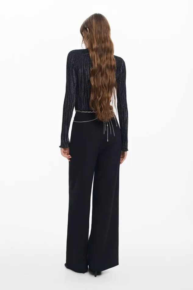 Dresses And Jumpsuits Women Desigual Hybrid Combined Jumpsuit Black