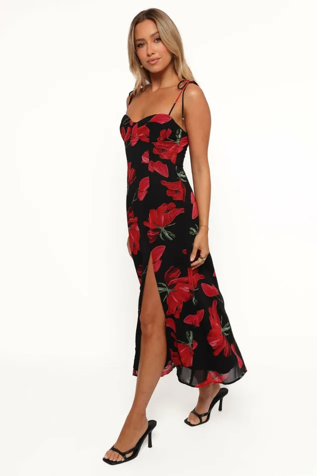 Dresses Meg Dress Black Floral 8211 Petal and Pup Women