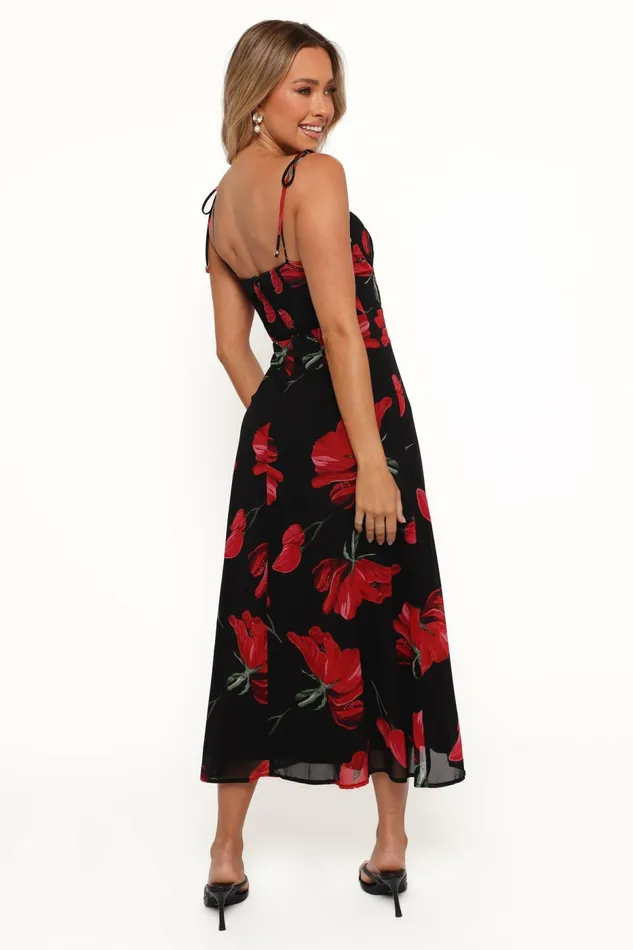 Dresses Meg Dress Black Floral 8211 Petal and Pup Women