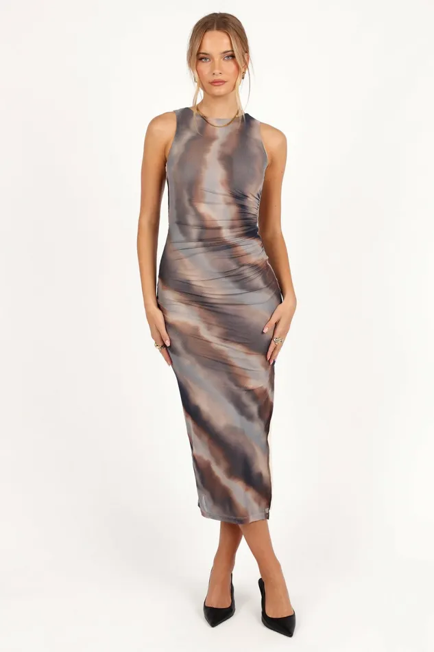 Dresses Petal and Pup Women Rylee Midi Dress Tie Dye