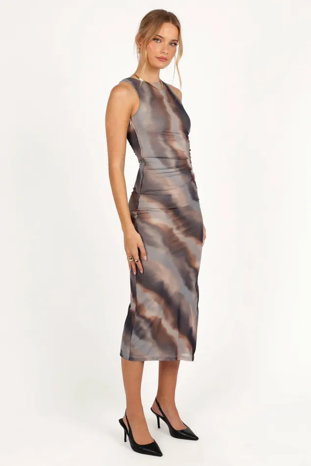 Dresses Petal and Pup Women Rylee Midi Dress Tie Dye
