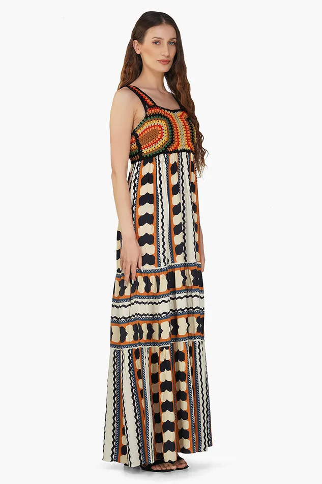 Dresses Women Jungle Cheetah Printed Strap Dress America and Beyond