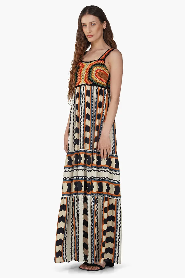 Dresses Women Jungle Cheetah Printed Strap Dress America and Beyond