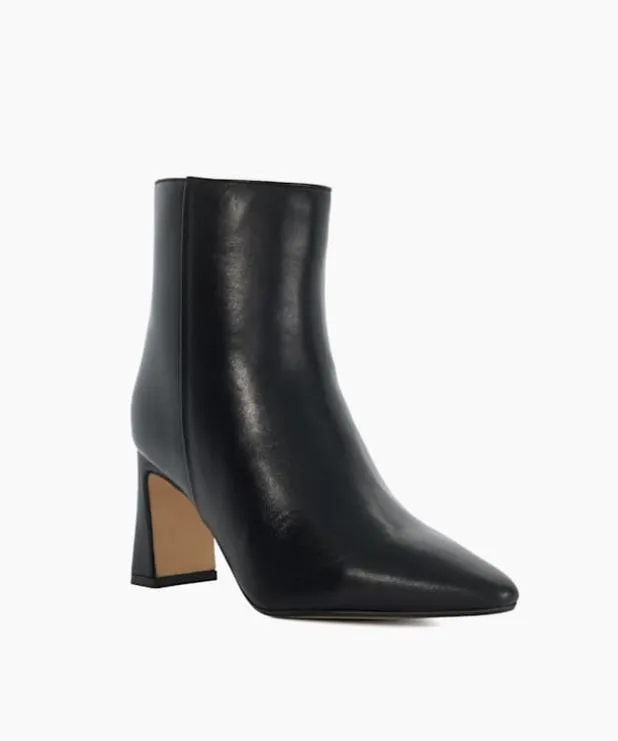 Dune London Ankle Boots Women Pointed Toe Heel Boots Black