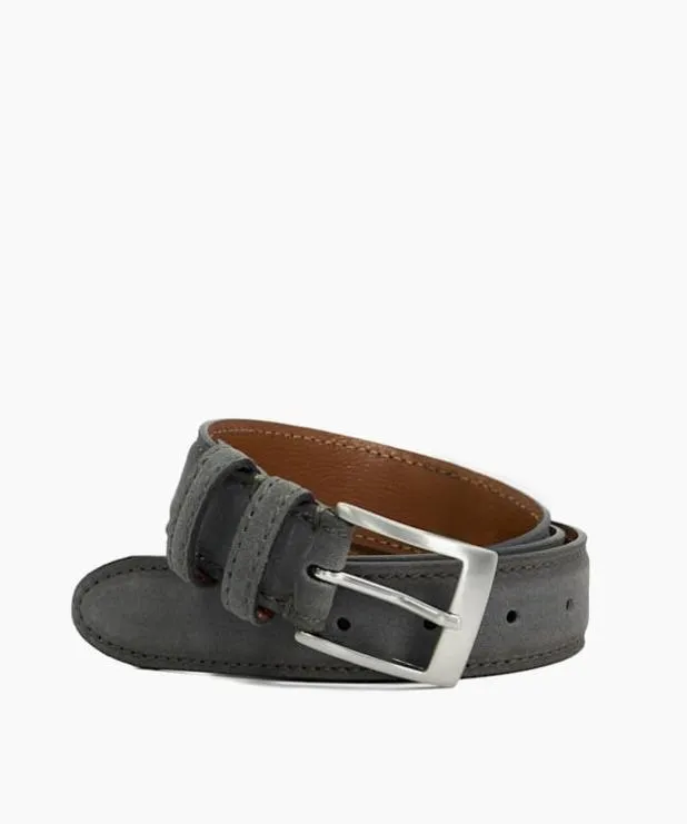 Dune London Belts Men Grey Suede Belt Grey