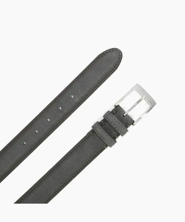 Dune London Belts Men Grey Suede Belt Grey