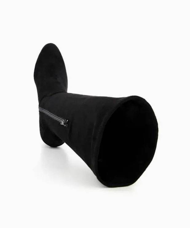 Dune London Black Boots Women Knee High Boots Black