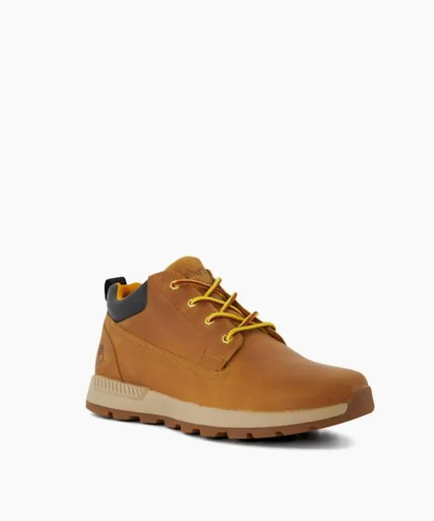 Dune London Brown Boots Men LaceUp Leather Chukka Boots Brown