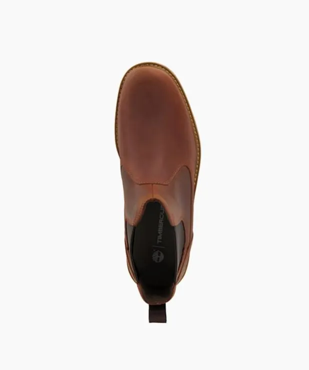 Dune London Brown Boots Men Timberland Leather Chelsea Boots Brown