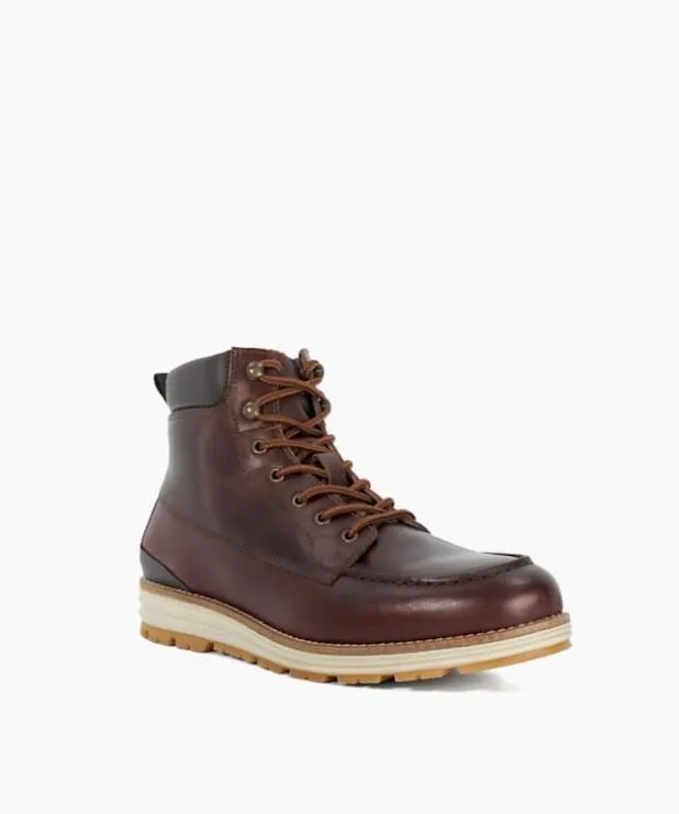 Dune London Casual Boots Men Hiker Boots Brown