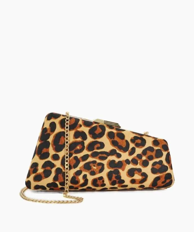 Dune London Clutch Bags Women Leopard Print Clutch Bag Animal