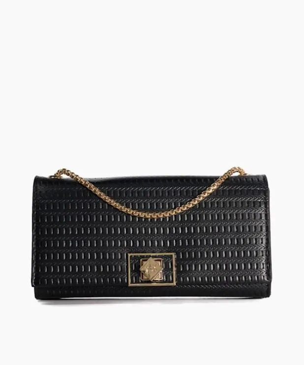 Dune London Crossbody Bags Women Laser Cut Shoulder Bag Black