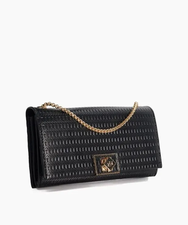 Dune London Crossbody Bags Women Laser Cut Shoulder Bag Black