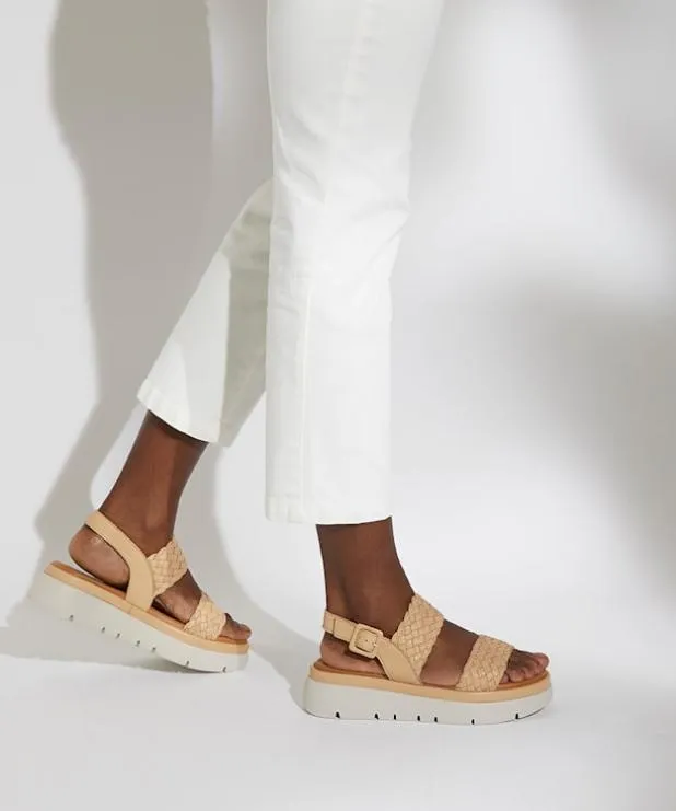 Dune London Flat Sandals Women Flatform Sandals Brown