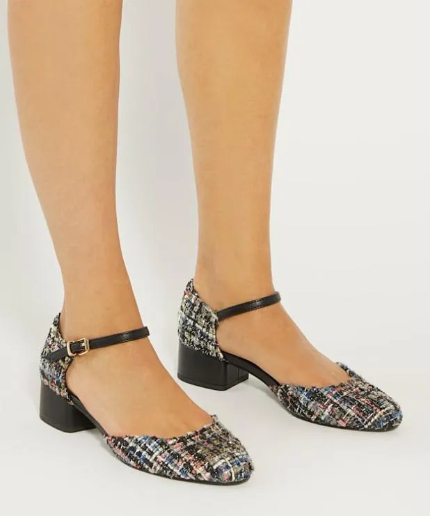 Dune London Heels Women Patent Mary Jane Shoes Multi