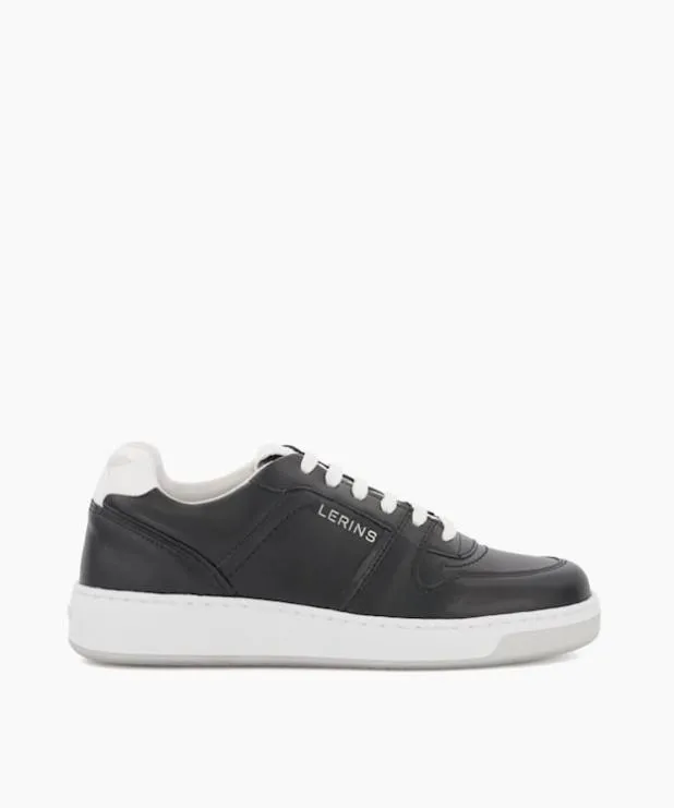 Dune London Trainers Women GrapeLeather LaceUp Trainers Black
