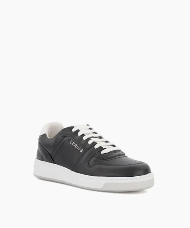 Dune London Trainers Women GrapeLeather LaceUp Trainers Black
