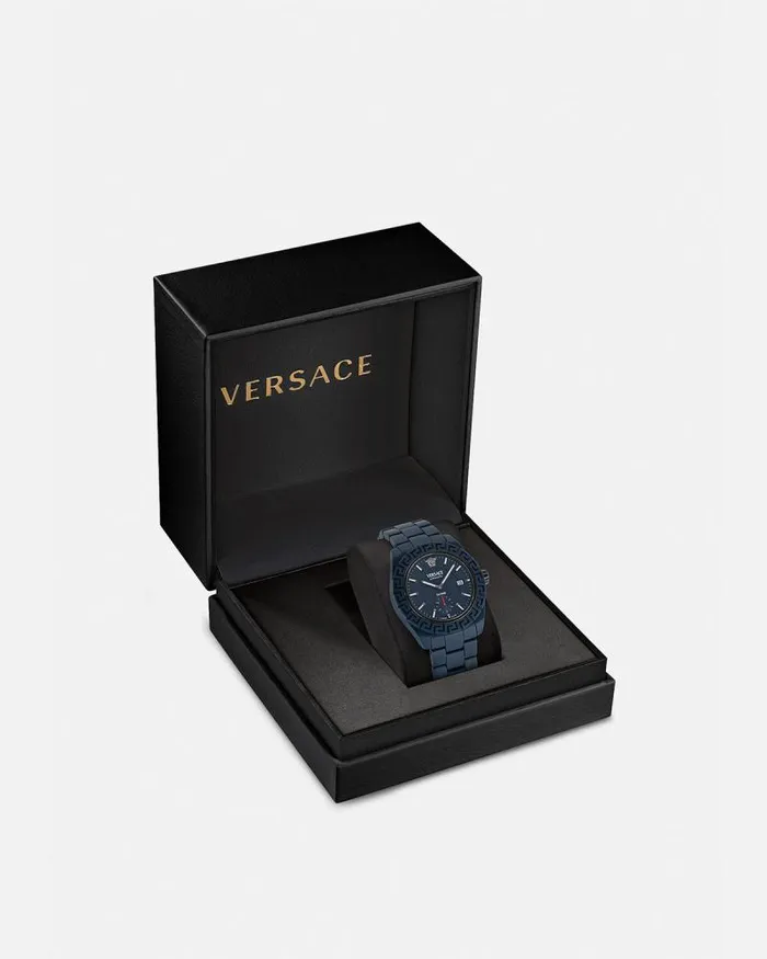 DV One Automatic Watch Blue Men Versace Watches