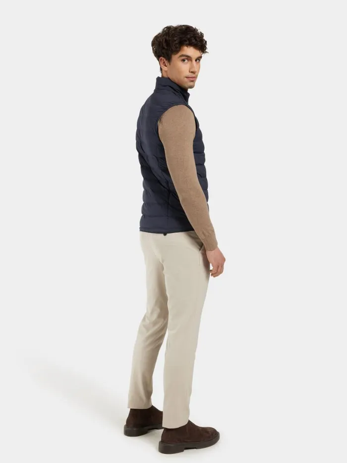 Egon Vest Dark Night Blue Men Didriksons Vests