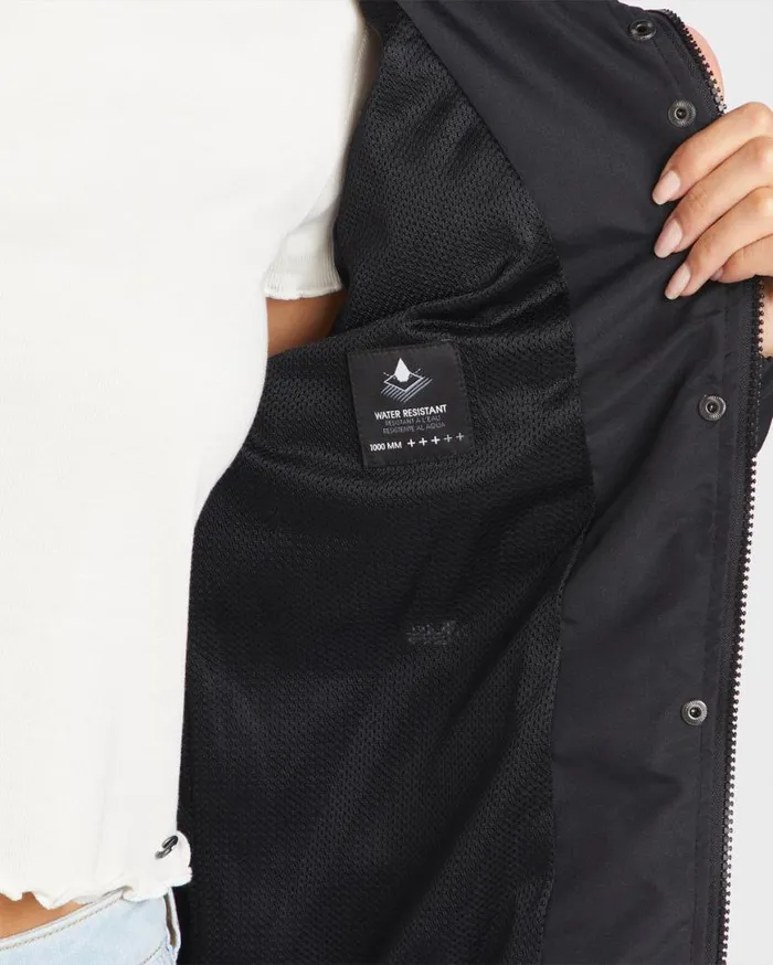 Enemy Stone Jacket 8211 Black Womens Volcom Hiking