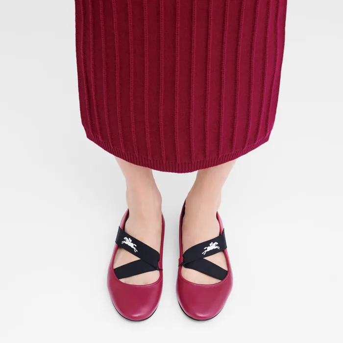Energy Ballerinas Beetroot Women Ballerinas Longchamp