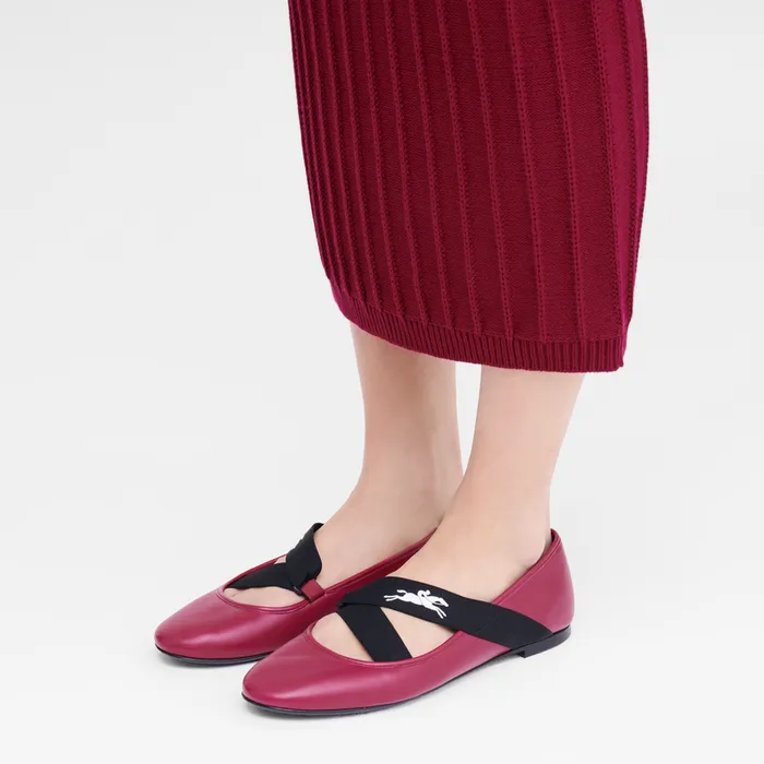Energy Ballerinas Beetroot Women Ballerinas Longchamp