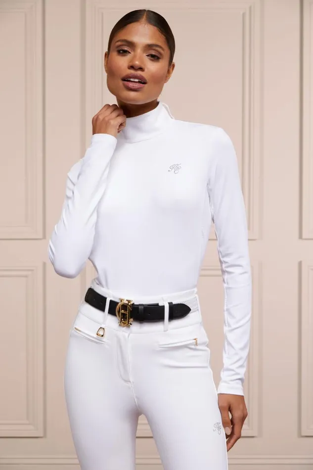 Equestrian Base Layers Holland Cooper Competition Base Layer White