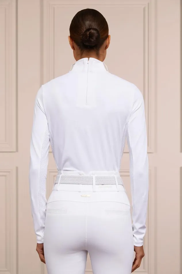 Equestrian Base Layers Holland Cooper Competition Base Layer White Equestrian Base Layers Holland Cooper Competition Base Layer White