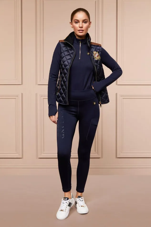 Equestrian Base Layers Holland Cooper Elite Base Layer Ink Navy Equestrian Base Layers Holland Cooper Elite Base Layer Ink Navy