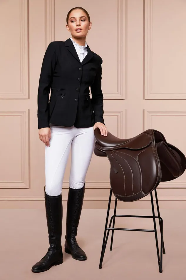 Equestrian Jackets Holland Cooper The Competition Jacket Midnight Black Equestrian Jackets Holland Cooper The Competition Jacket Midnight Black
