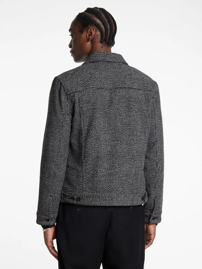 EVANS JACKET Blackwhite Men John Varvatos Coats And Jackets