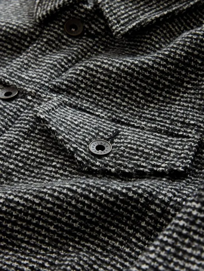 EVANS JACKET Blackwhite Men John Varvatos Coats And Jackets
