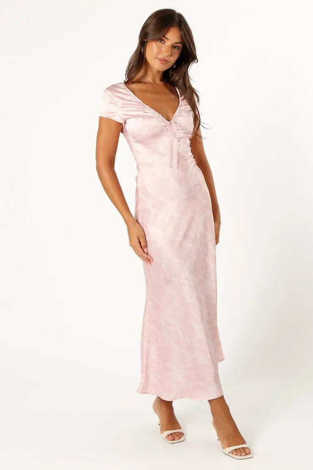 Event Dresses Petal and Pup Women Benton Slip Maxi Dress Pink Floral