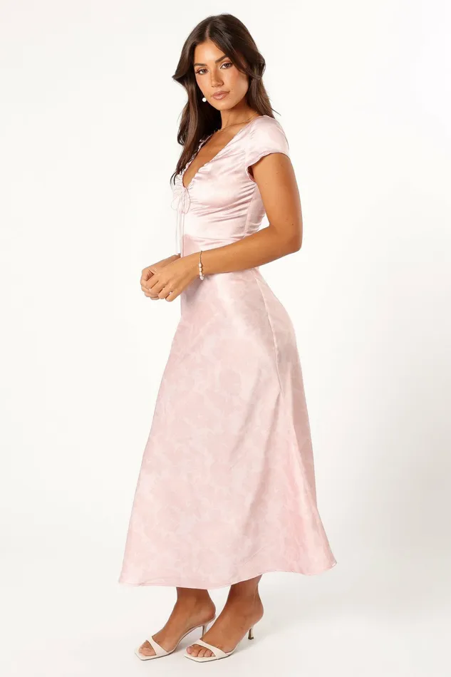 Event Dresses Petal and Pup Women Benton Slip Maxi Dress Pink Floral