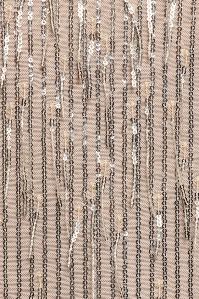 Event Dresses Petal and Pup Women Serena Sequin Mini Dress NudeSilver