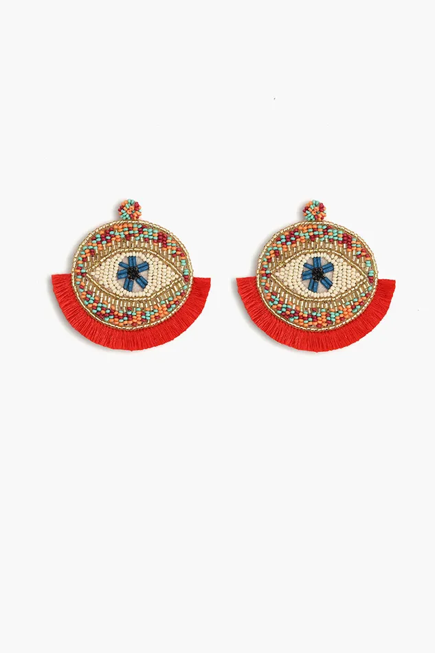Evil Eye Goodluck Earrings Women Earrings America and Beyond