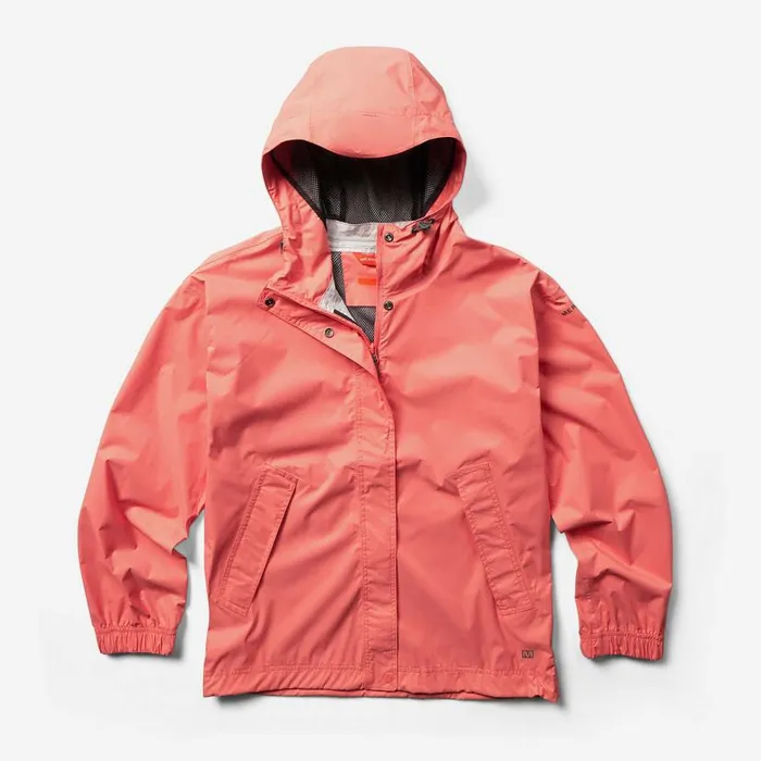 Fallon Rain Jacket Peach Echo Women Merrell Outerwear Fallon Rain Jacket Peach Echo Women Merrell Outerwear