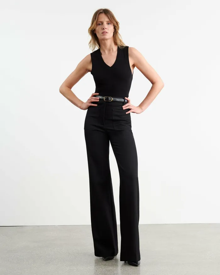 FEBRUARY CASHMERE TANK Ivory Women Nili Lotan Tops