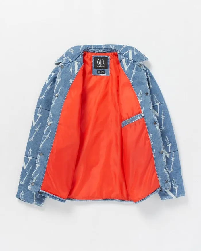 Fergadelic Jacket 8211 Road Sky Mens Volcom Jackets