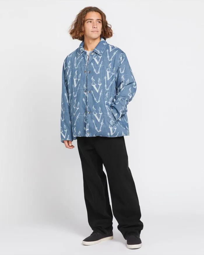 Fergadelic Jacket 8211 Road Sky Mens Volcom Jackets