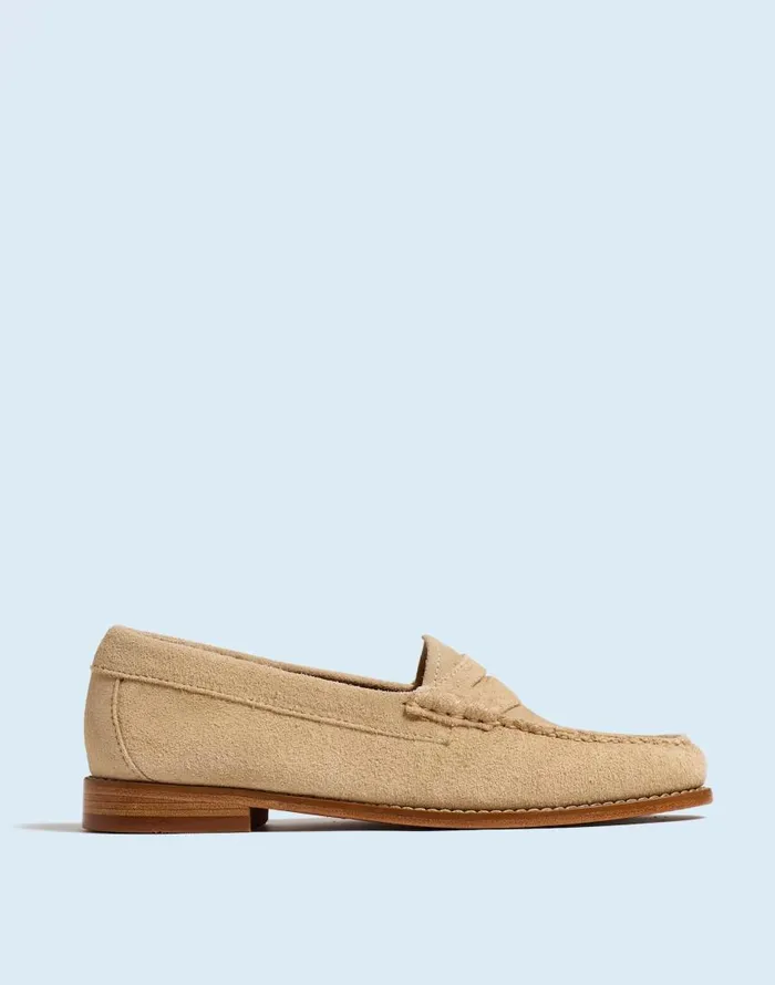Flats and Loafers Women Madewell Madewell X GHBASS Whitney Weejuns Loafers Off White