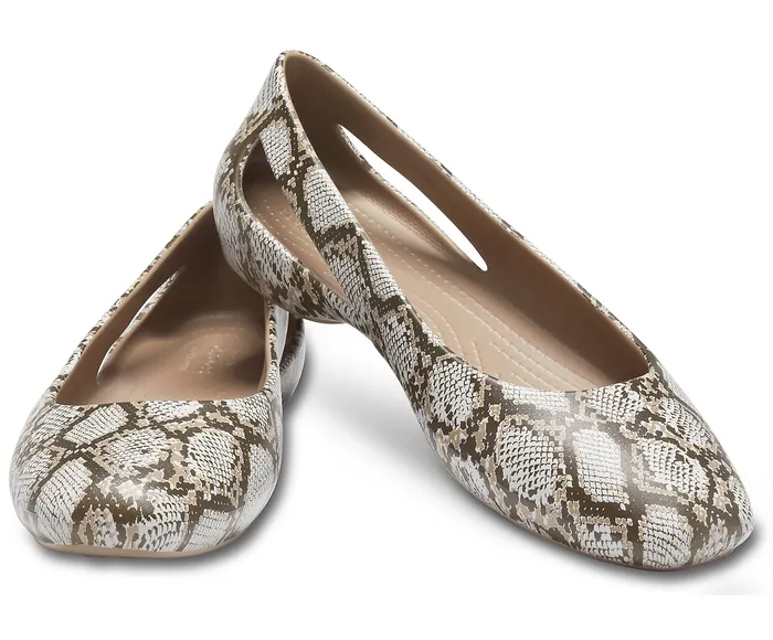 Flats Crocs Sloane Graphic Flat Mushroom Crocs Women