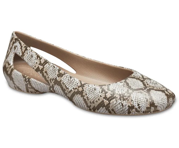 Flats Crocs Sloane Graphic Flat Mushroom Crocs Women